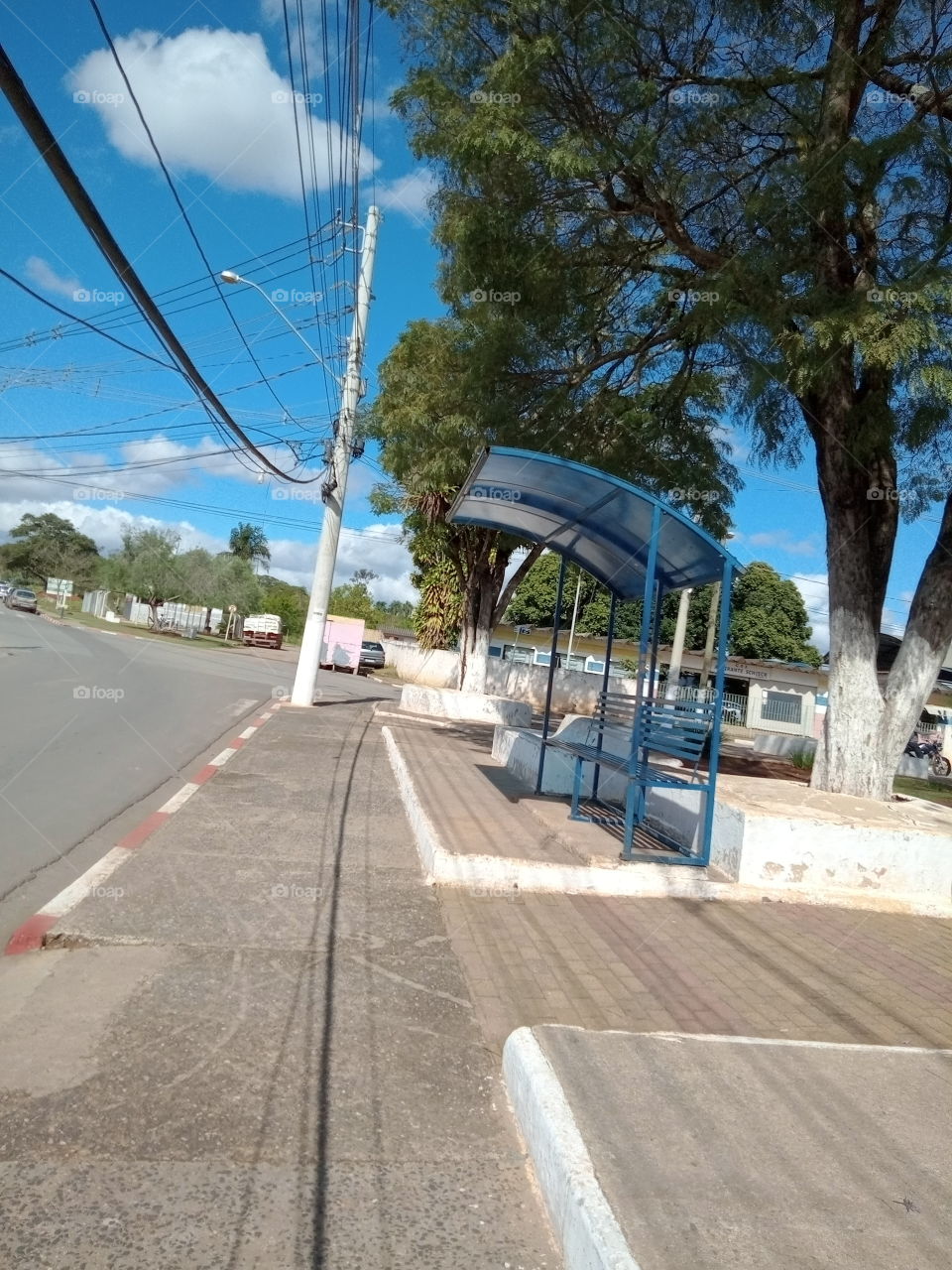 Ponto de ônibus!