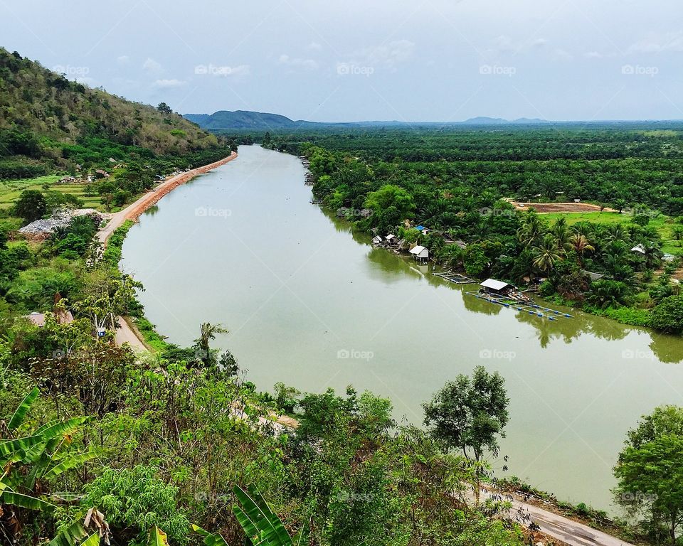 Scenery of rural area