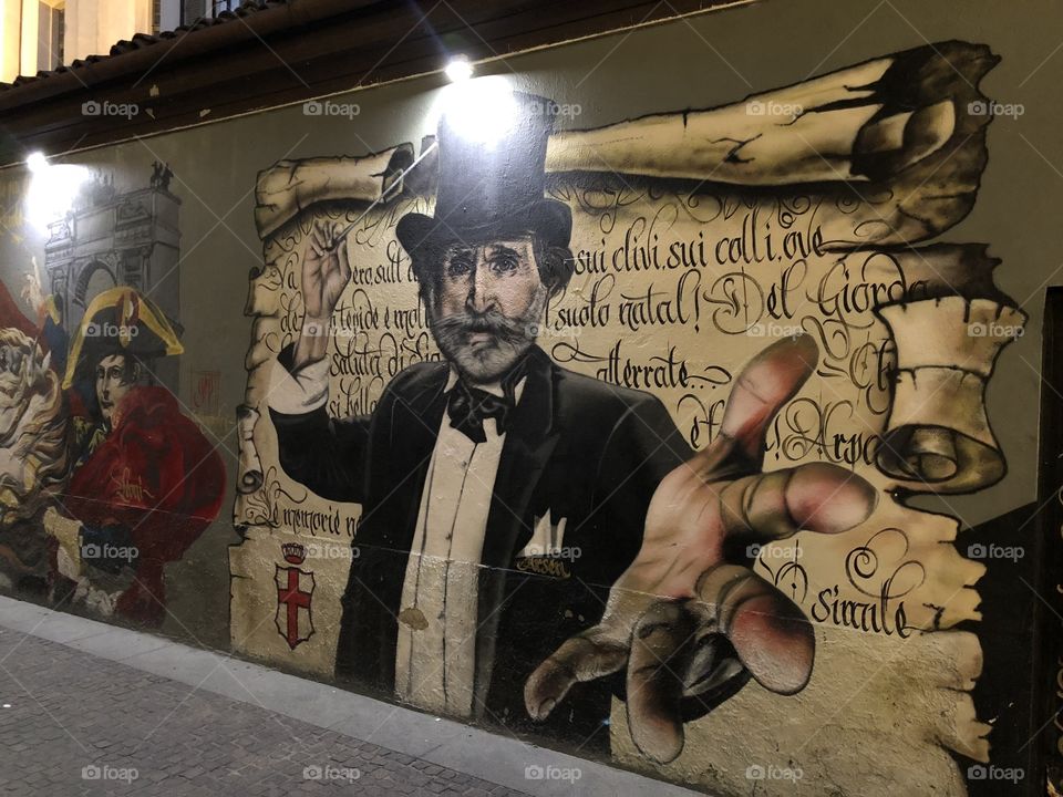 Milan mural 