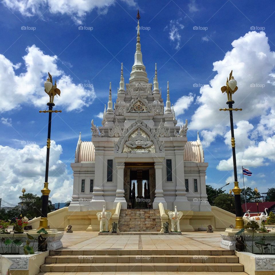 Thai art at city pillar