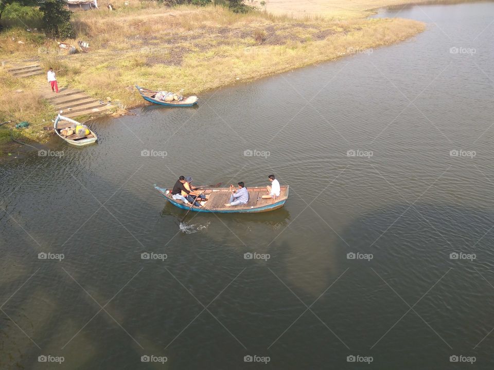 Lake View Small Boat