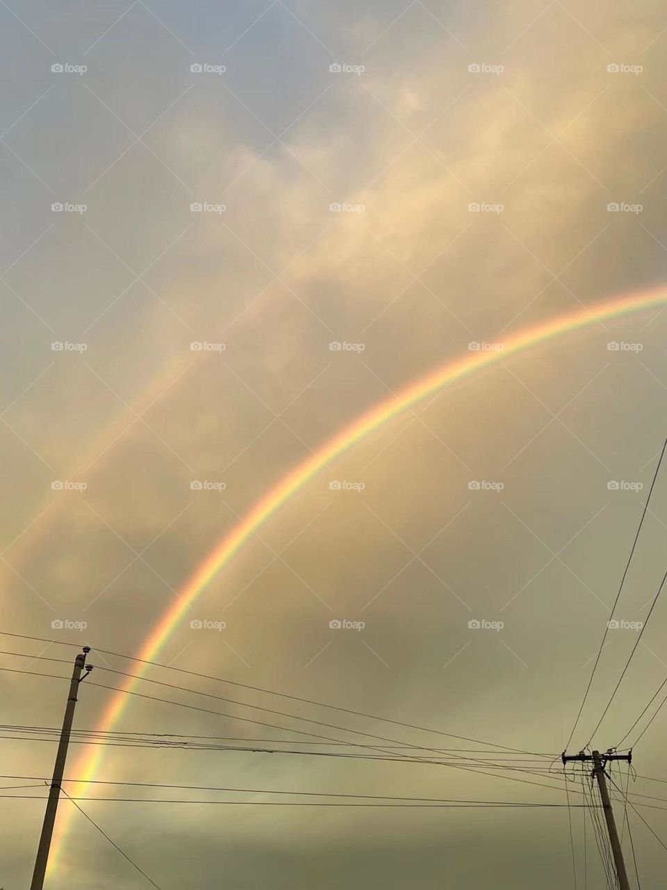 Nice Rainbow sunset ☀️ 🌈