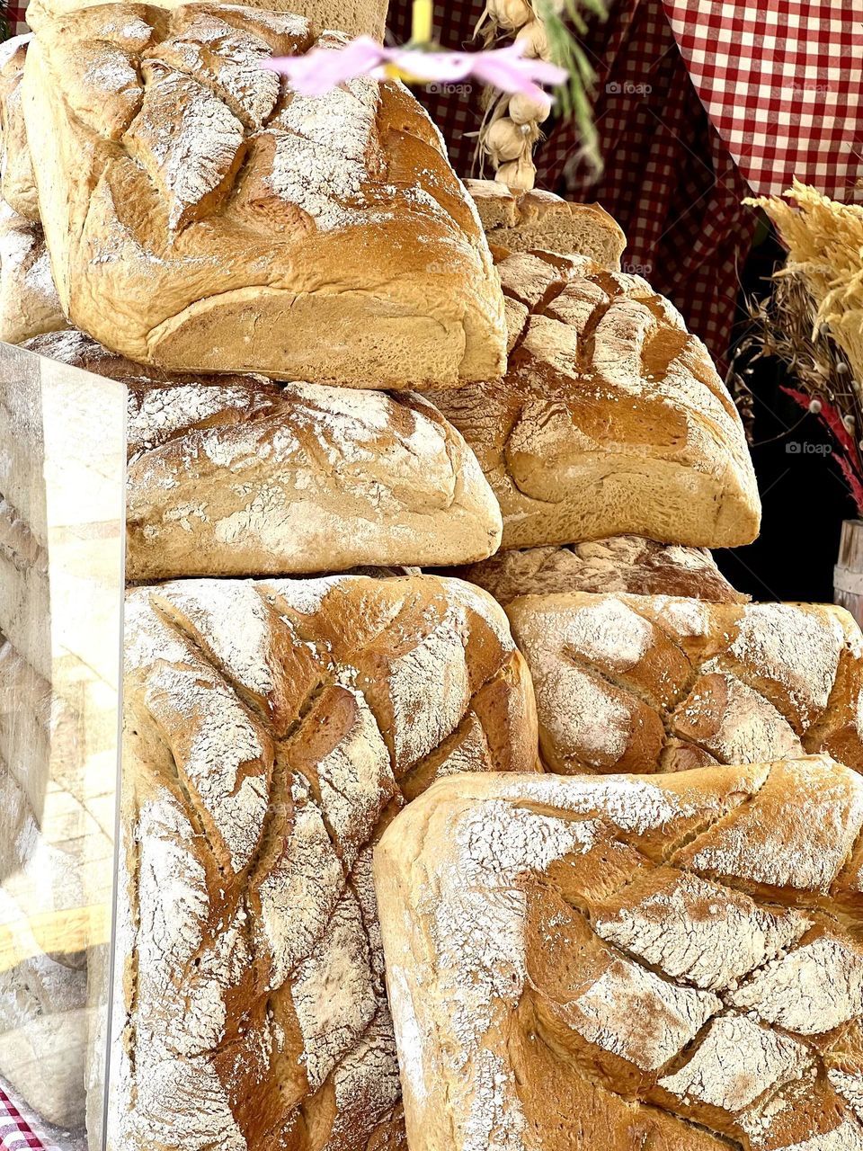 Incredibly delicious bread in Krakow 