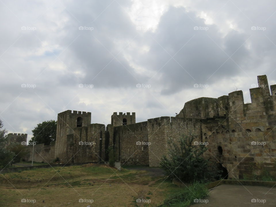 Ramparts of the medieval fortress