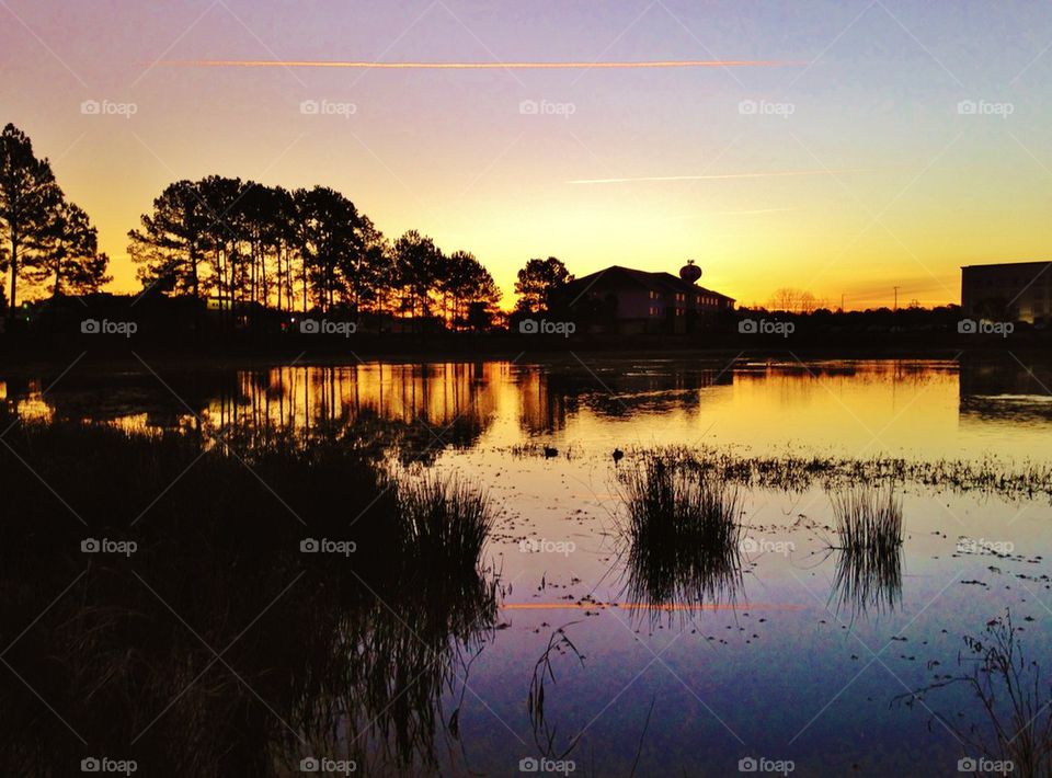 Sunrise on the Lake