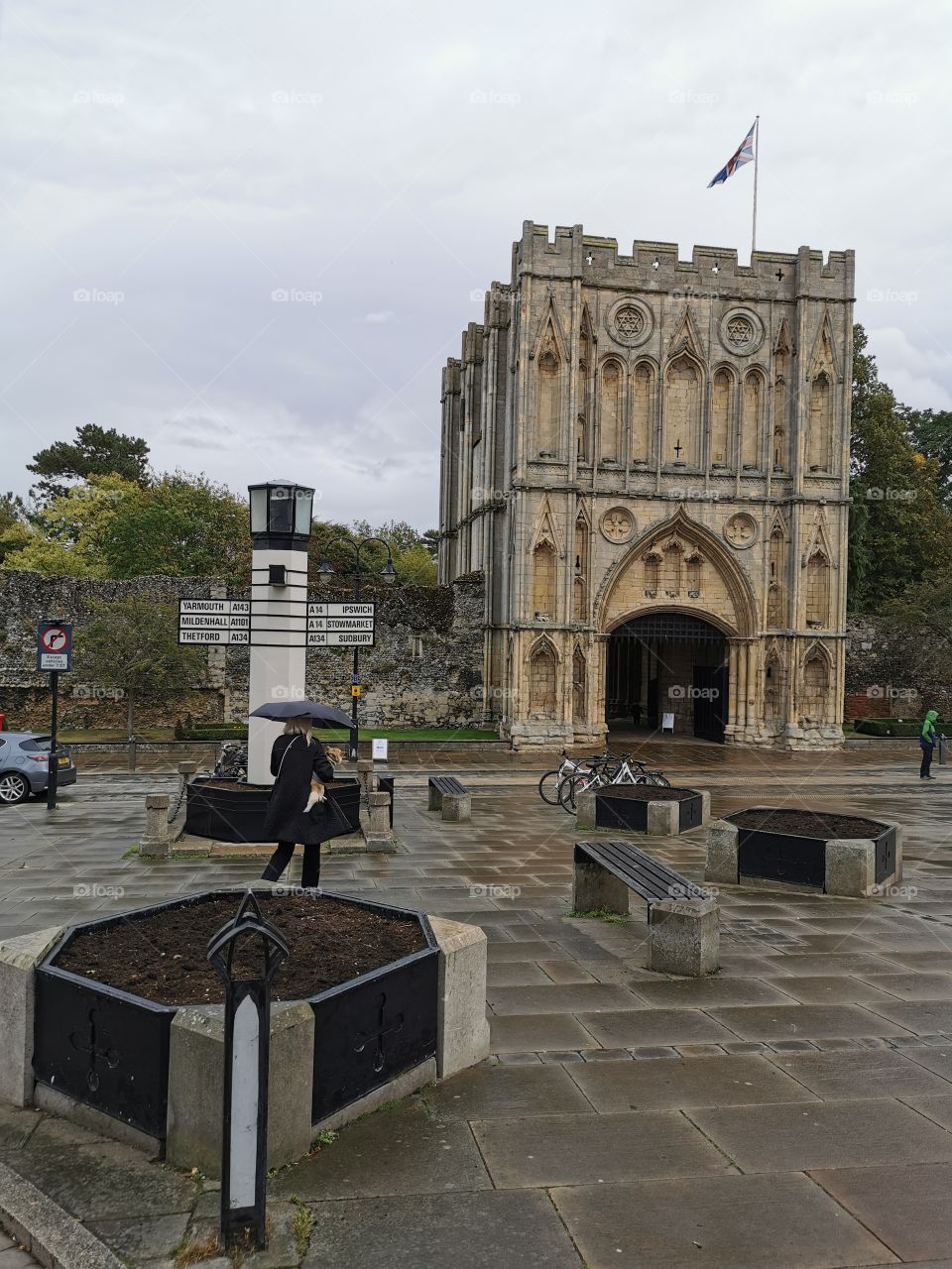 The Abbey Gate, Bury Saint Edmunds, Suffolk, United Kingdom
