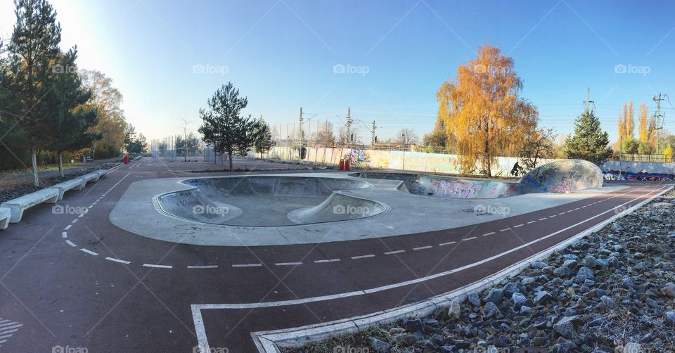 Autumn park am gleisdreieck