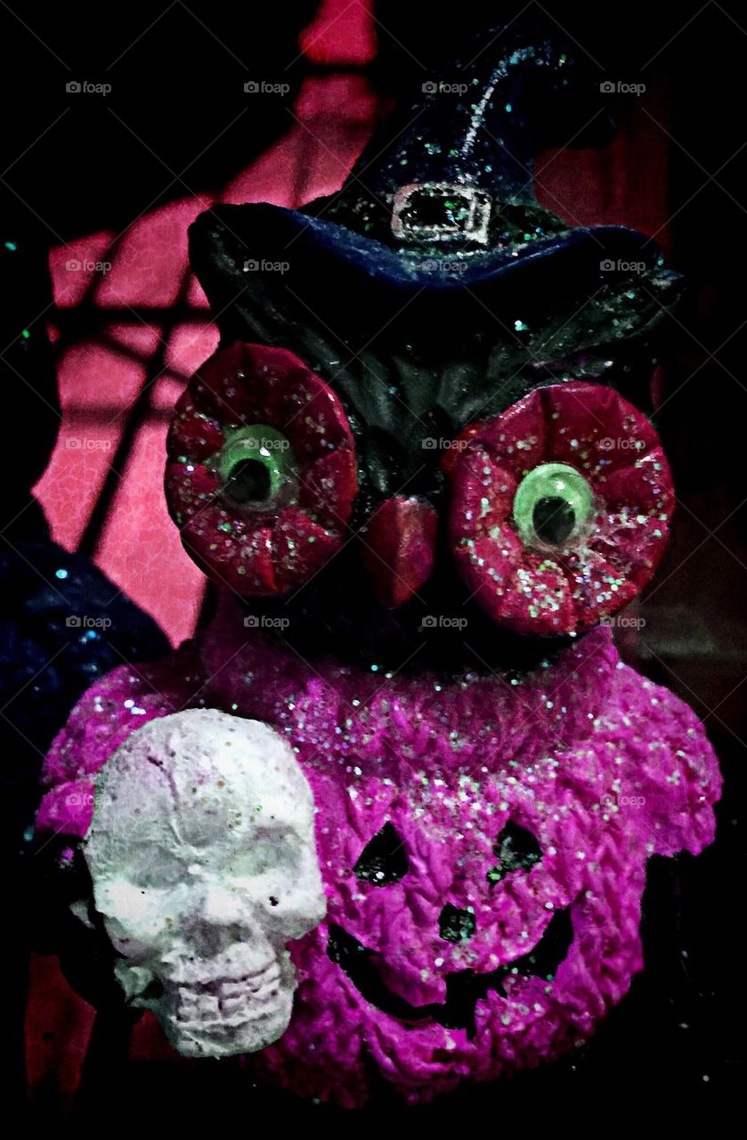 Halloween owl