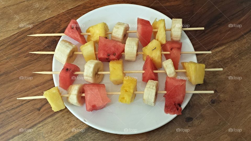 Fruit Kebabs