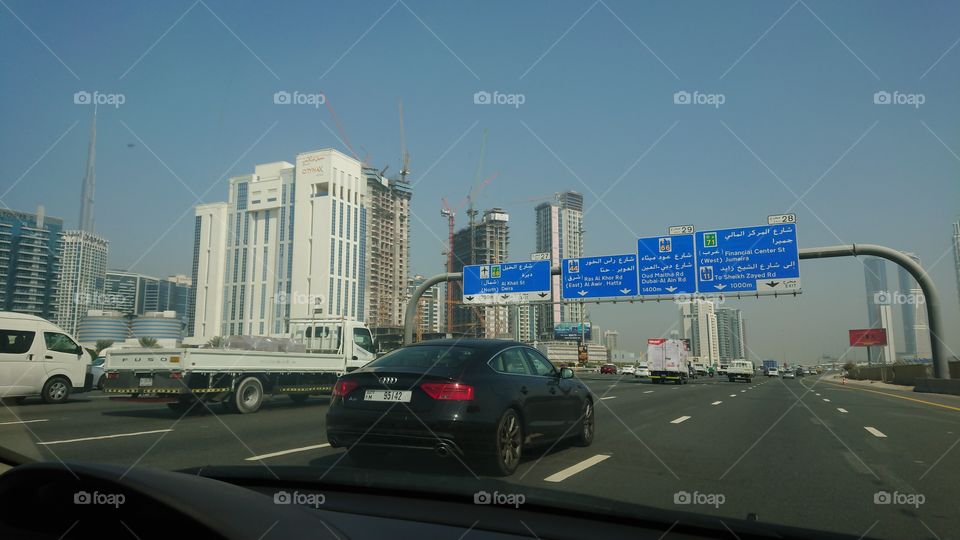 Dubai Downtown Roadtrip