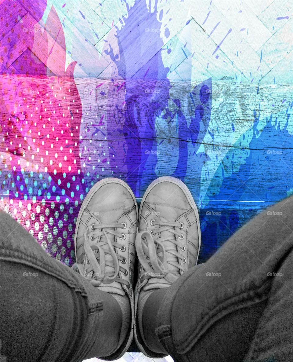 Just make it colorful!💜💙❤
