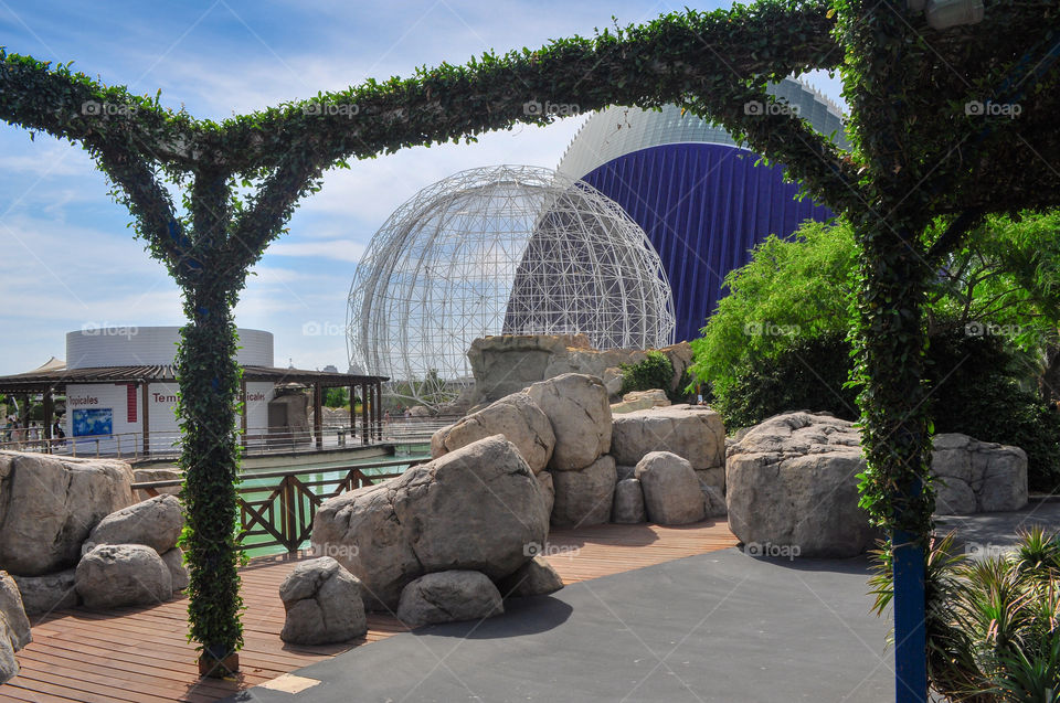 Oceanographic museum in Valencia 