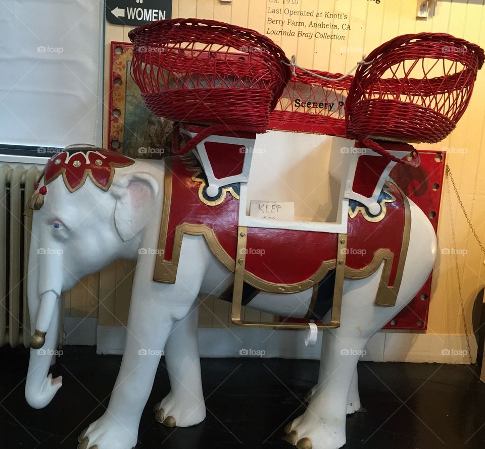 Elephant Carousel Ride