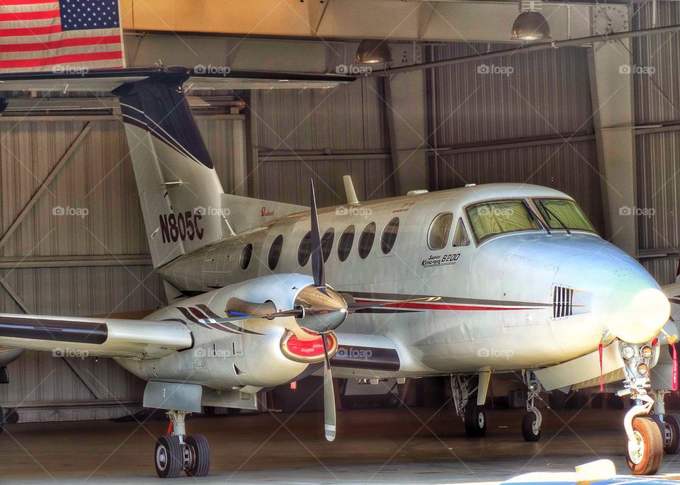 Aircraft in Hangar