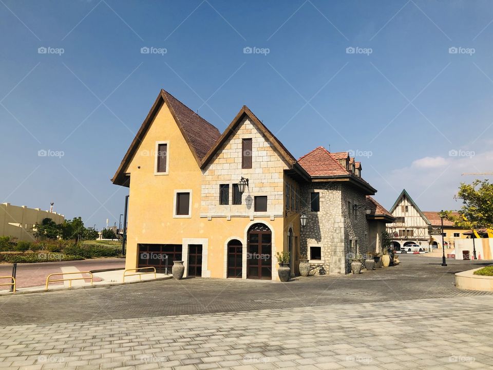 A view from Dubai riverland