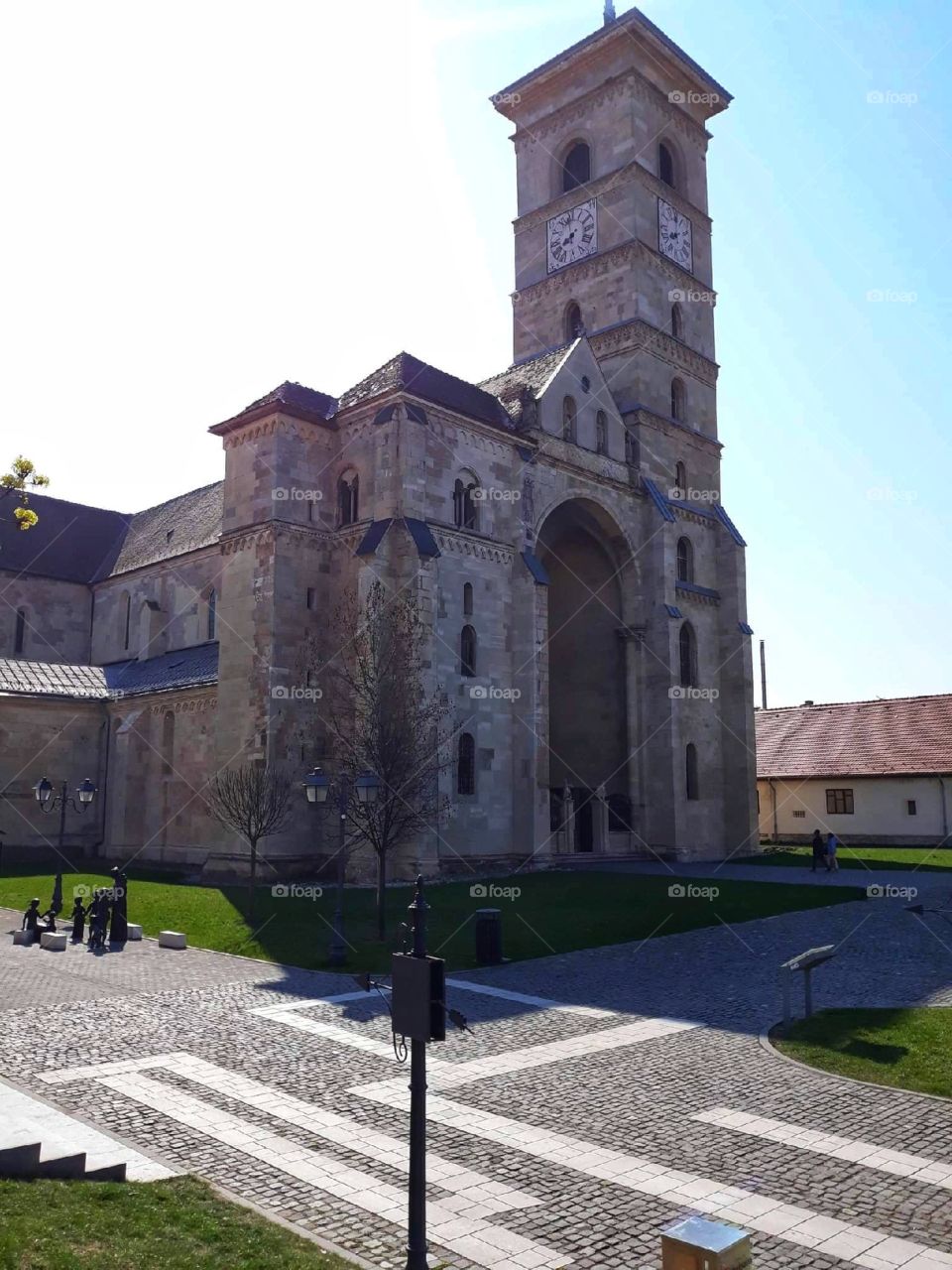 The interesting arhitecture of a church