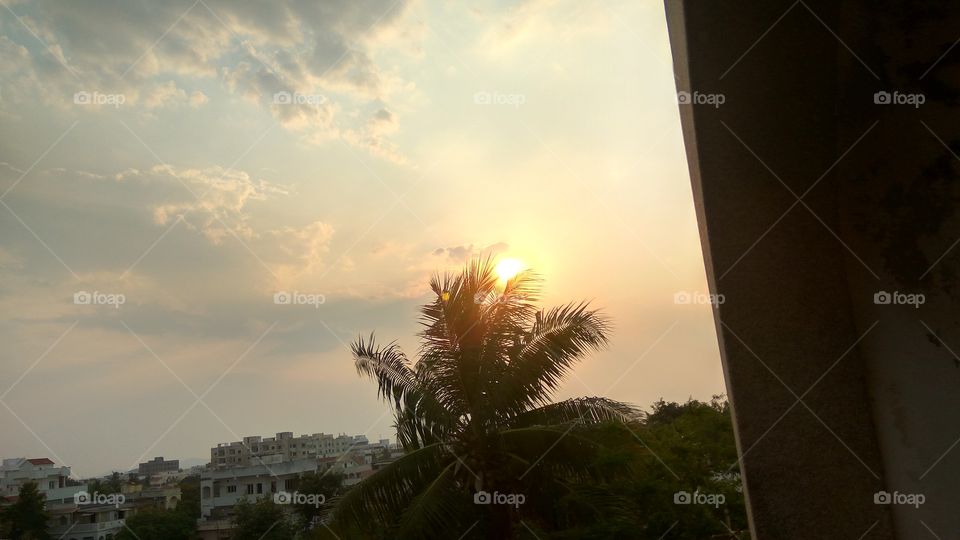 Beautiful sunset 
Everyday is special wating for our