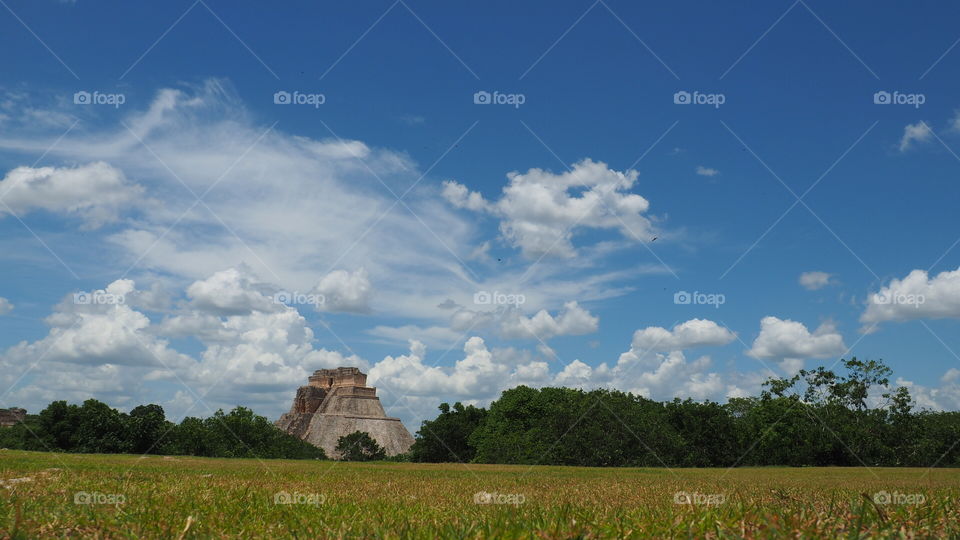 Uxmal mayan ruins