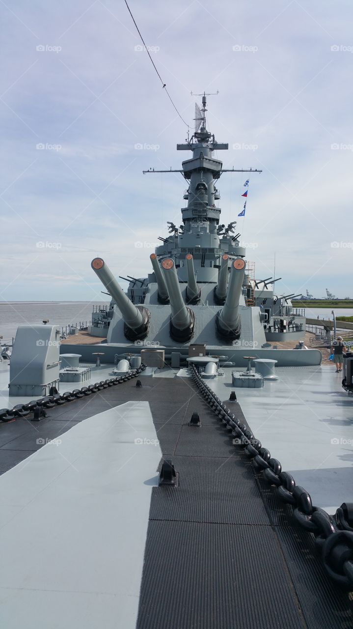 USS Alabama. taken while touring the USS Alabama 