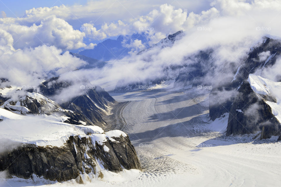 Mountain View in Denali National Park