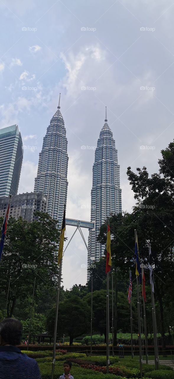 twin tower in malaysia.