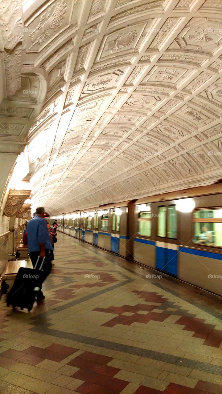 Subway station in Moscow