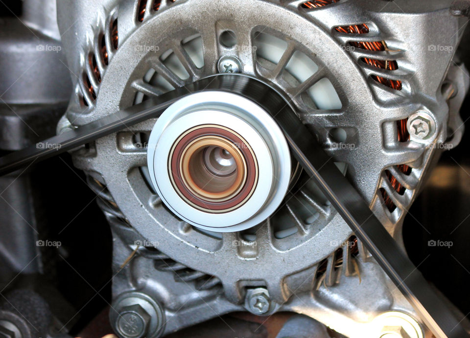 Spinning Alternator