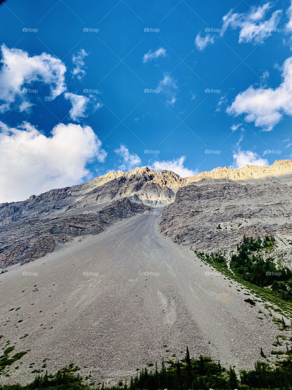 Trust me” this leads to glacier “