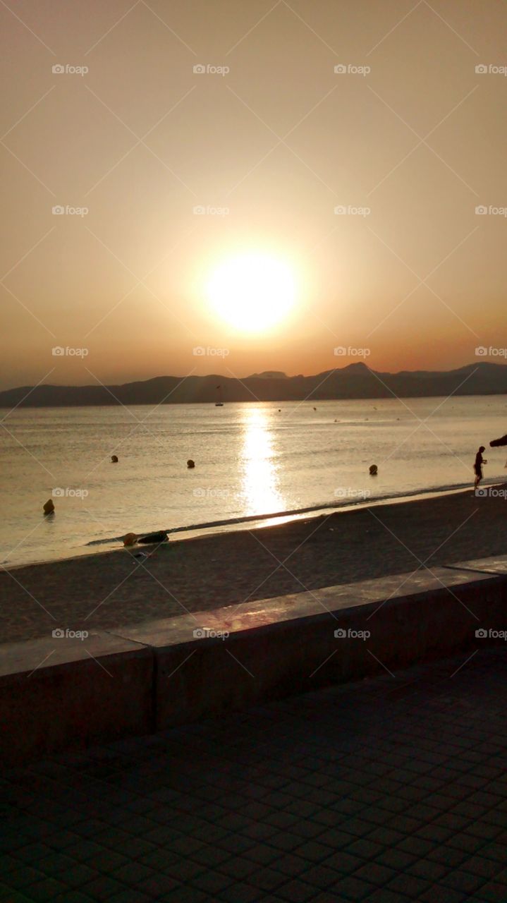 Atardecer en Mallorca