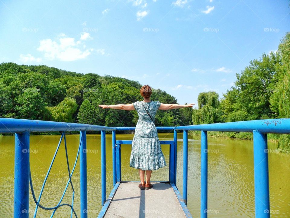 girl in nature