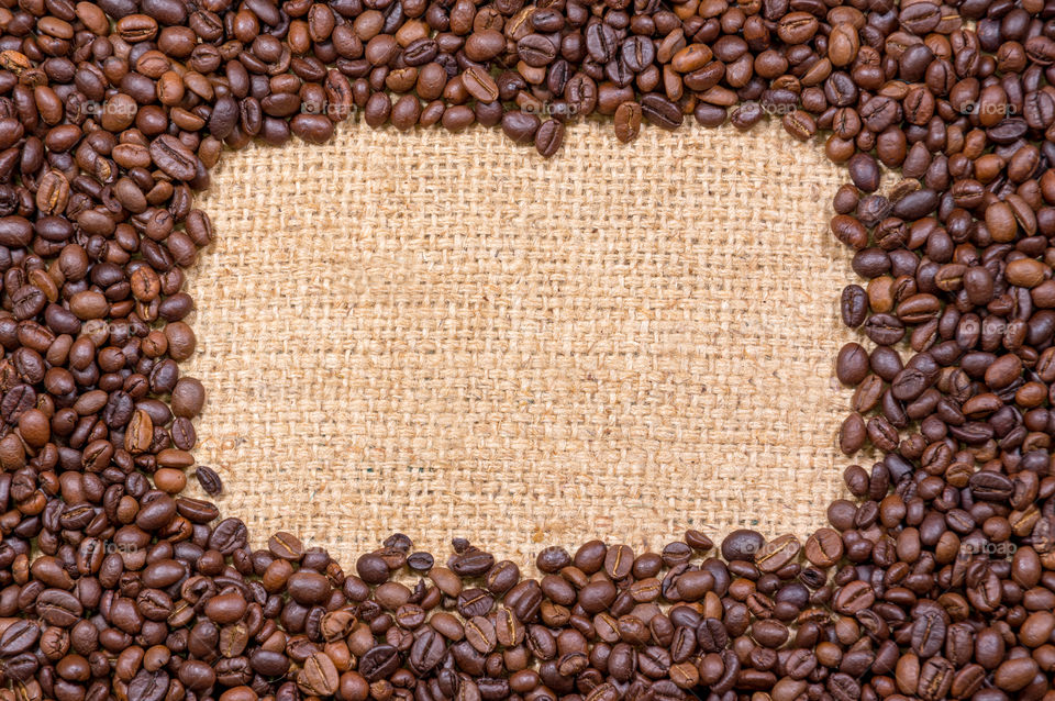 Coffee beans used with many ideas, background, cover, design...