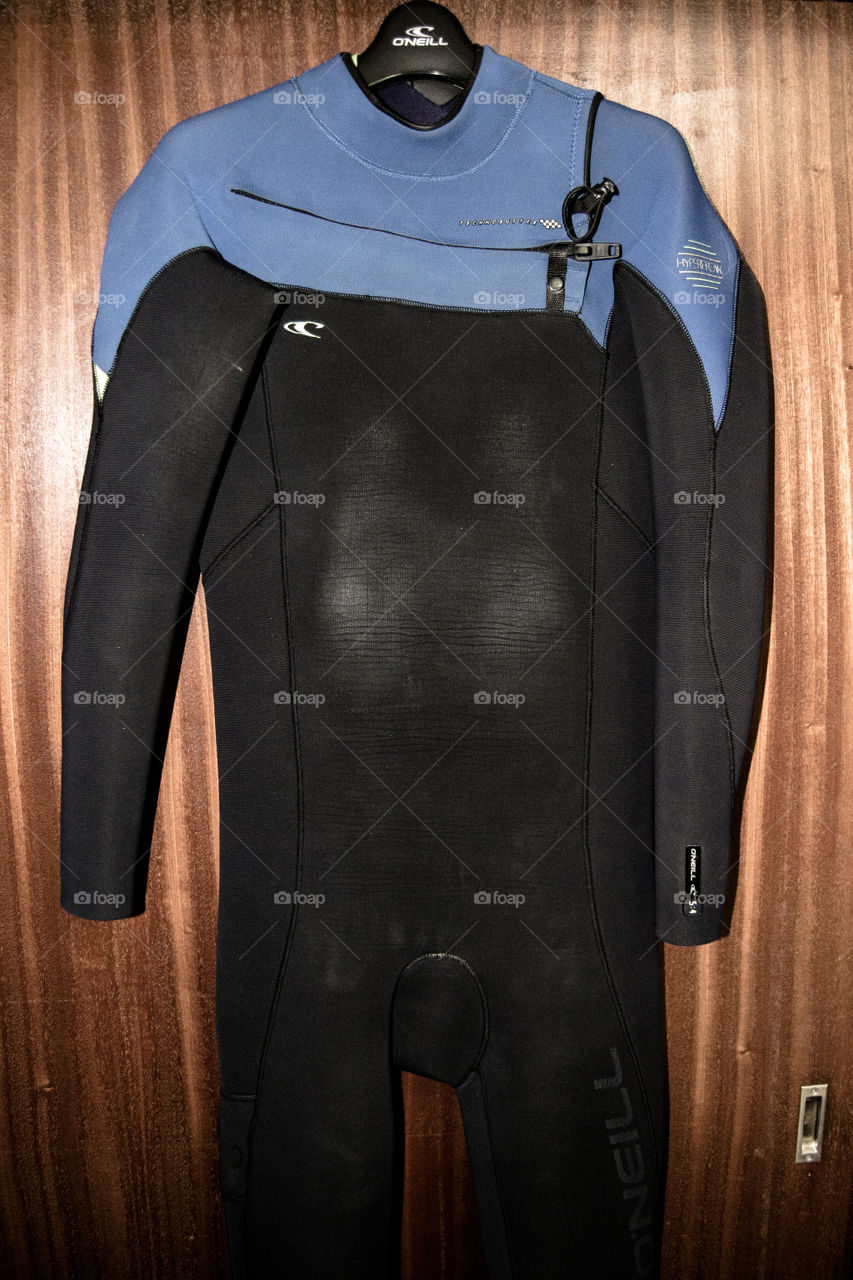 My wetsuit for the cold winter days when the water is freezing cold
