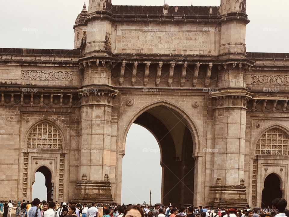 A beautiful place in Mumbai.Gate way of India.A place where people really want to know about.Gate way of India was used as a symbolic ceremonial entrance to British India for important colonial personnel.