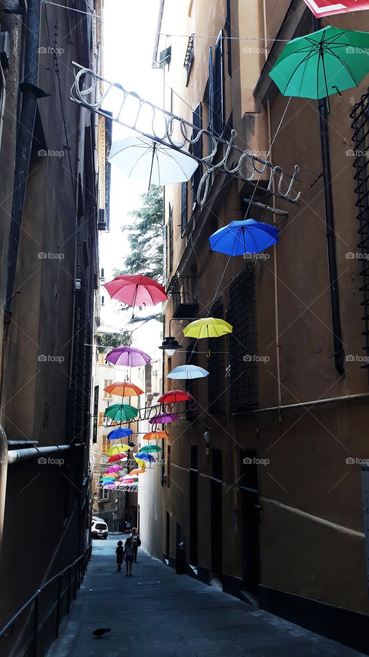 Umbrella alley