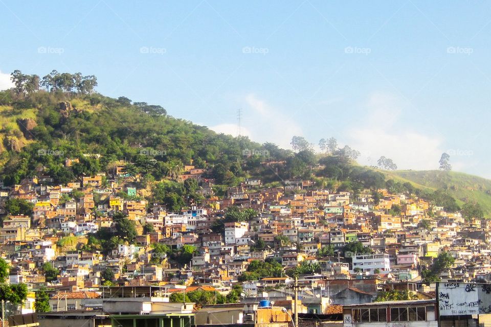 Favelas in Rio de Janeiro 
