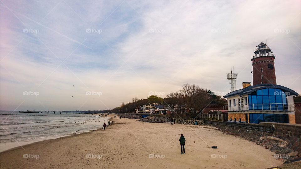 plaża w Kołobrzegu