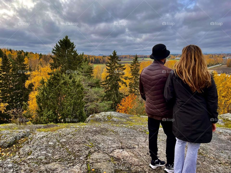  Beauty of fall at Hallainvuori, Helsinki, Finland