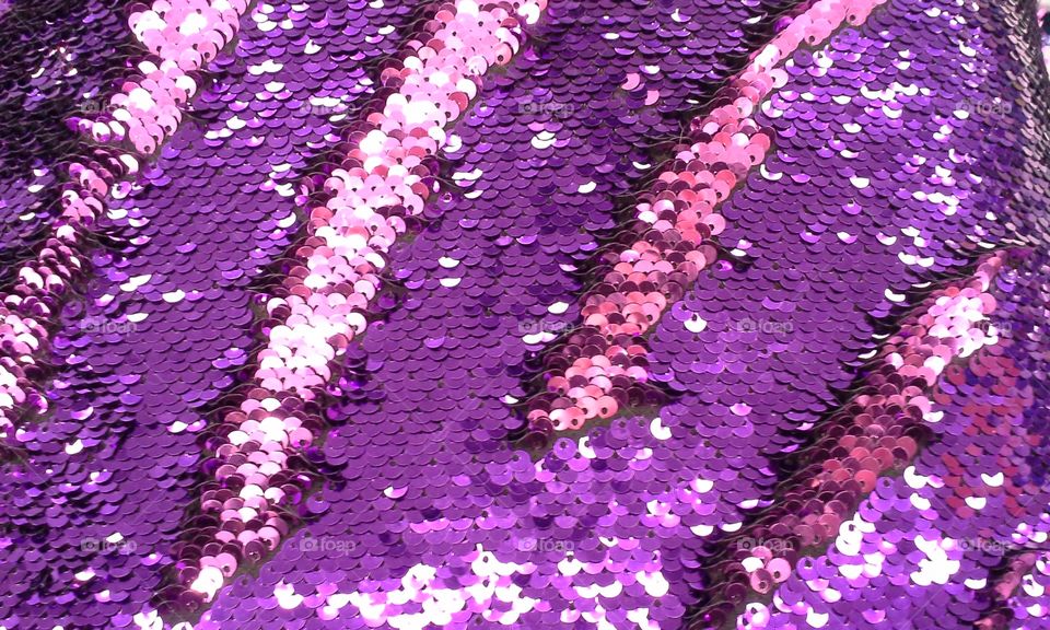 Full frame of purple sequin
