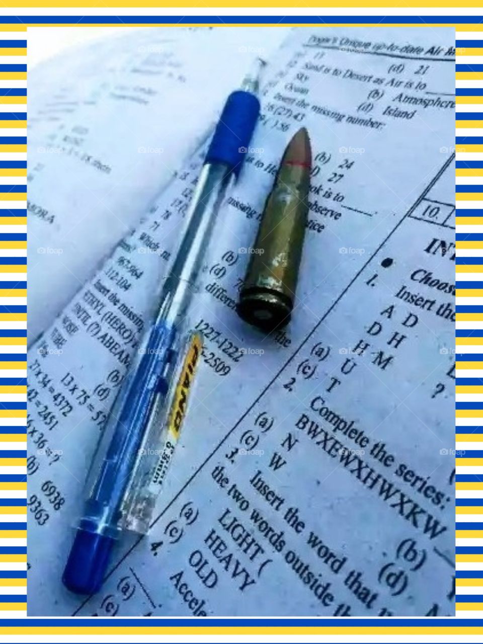 Knowledge And POwer.
If both of it will be used wisely, It can give Prosperity And Freedom.
If used in another way, It can give suffering and doomed.