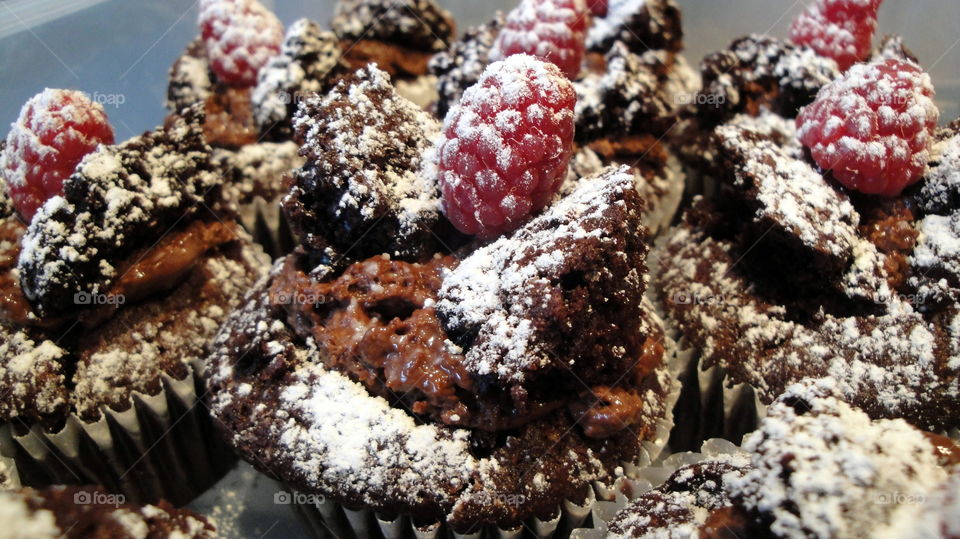 Triple chocolate cupcakes 