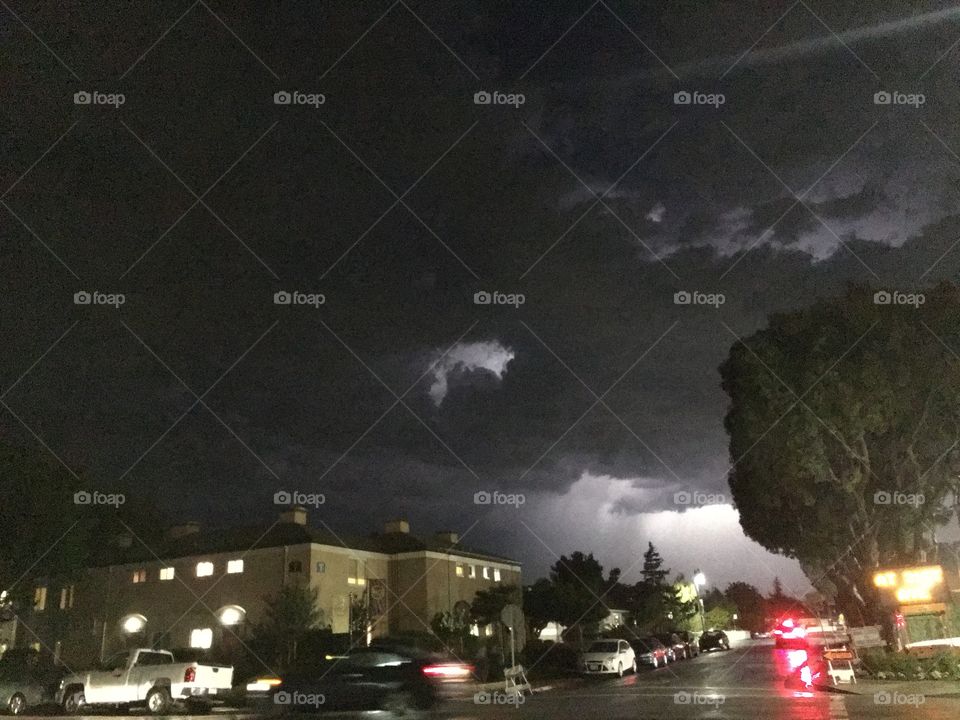 Bay Area Thunderstorm