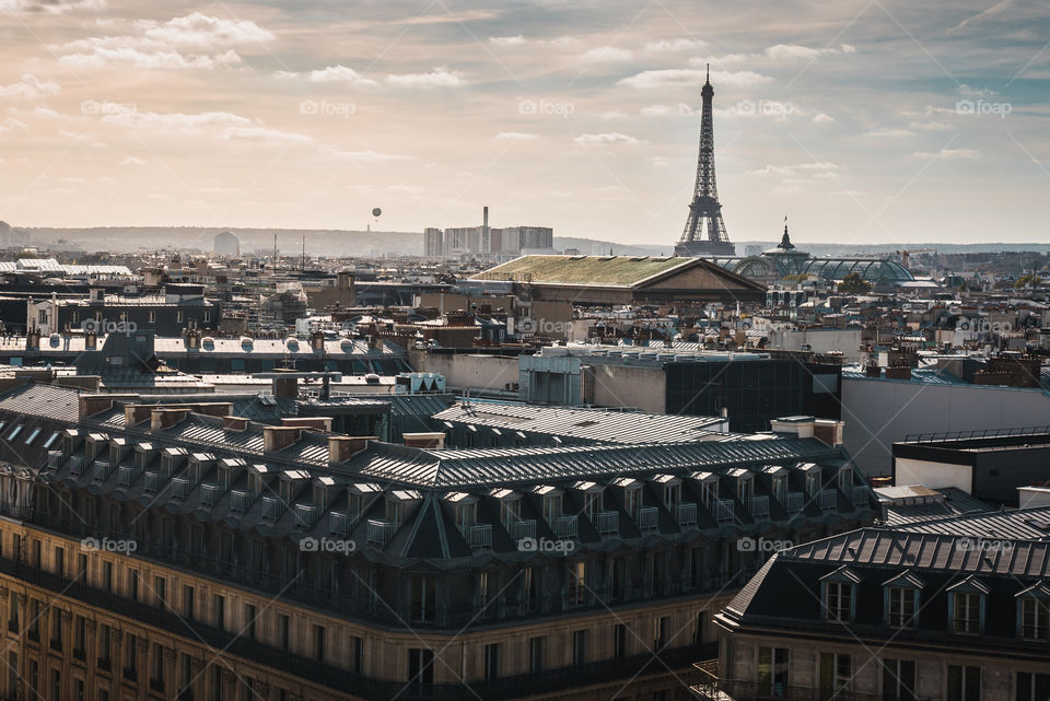 The roofs of Paris 