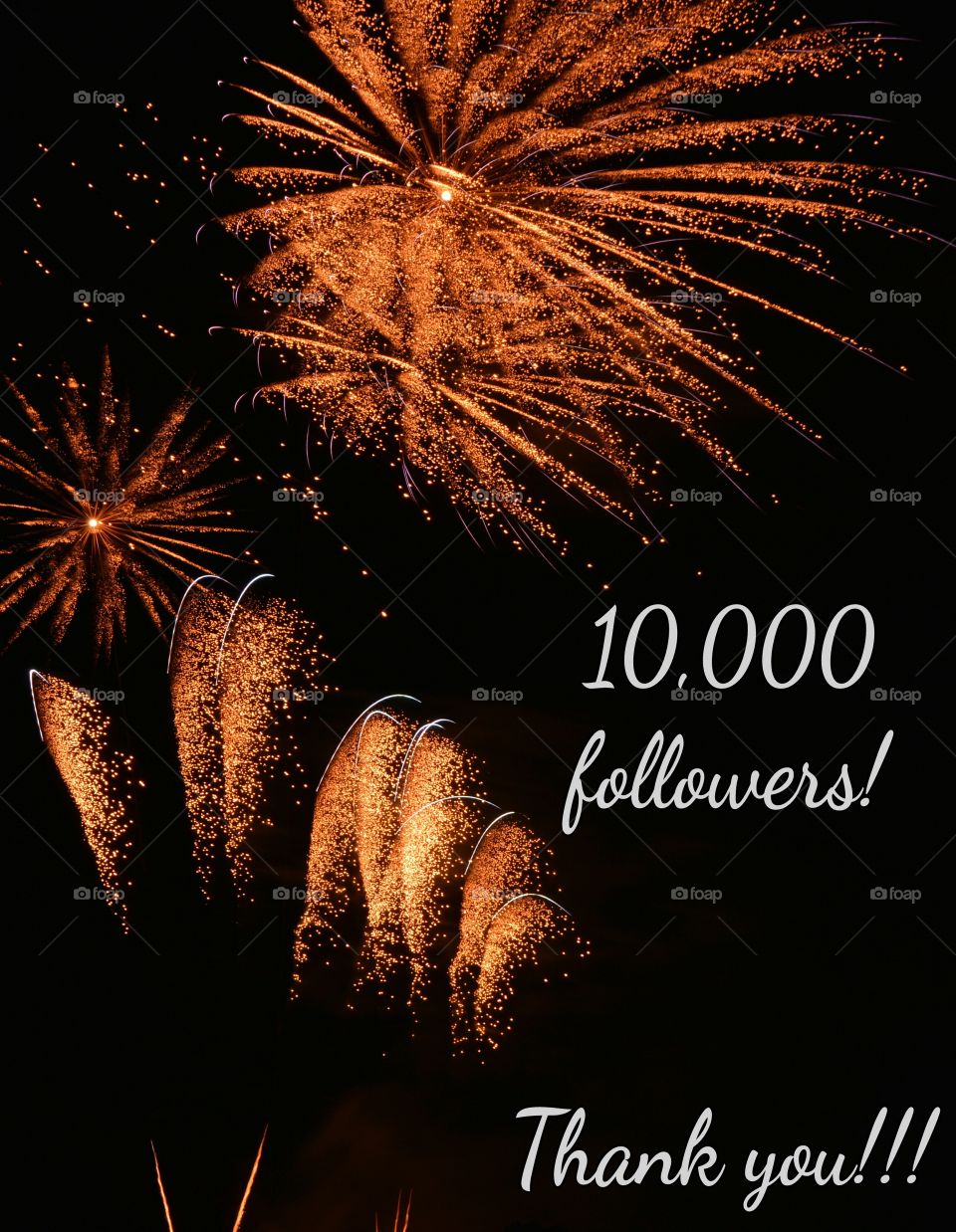 10000 followers