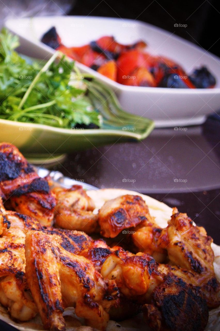 Food contains the nutrition that people and animals need to be healthy. The consumption of food is normally enjoyable to humans. It contains protein, fat, carbohydrates, vitamins, water and minerals.