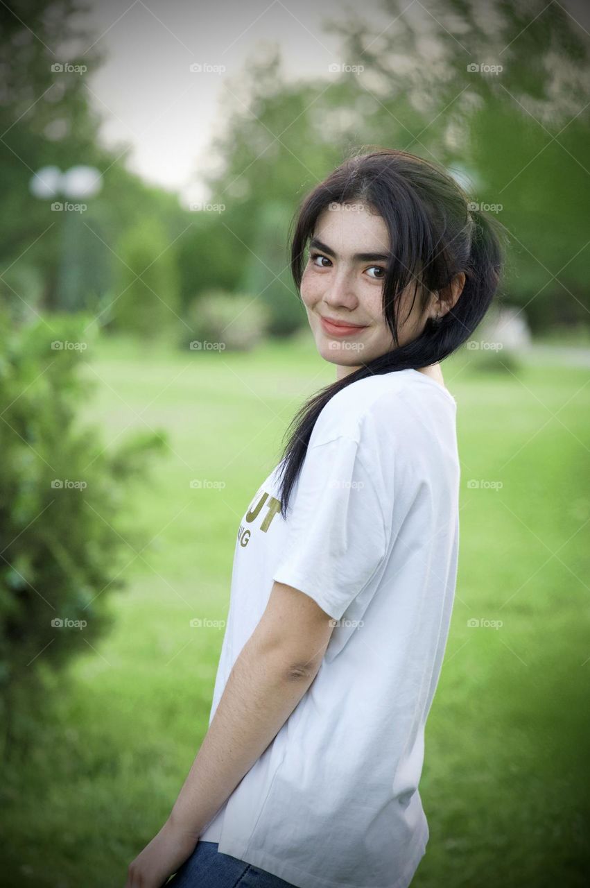 Pretty girl portrait