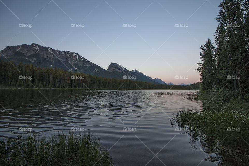 The sunsets last forever here in Canada 