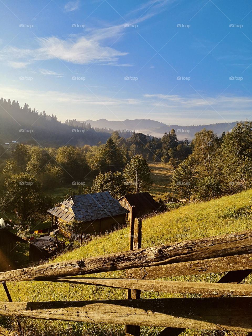 Autumn in Carpathian’s mountain,Ukraine 