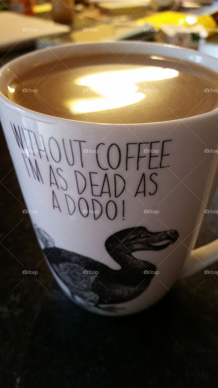 Coffee mug. my fav mug