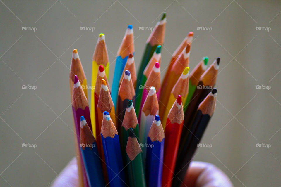Going back to school,Art and craft,Art and craft supplies, Color pencils,Bunch of Pencils, Colors, texture,school going