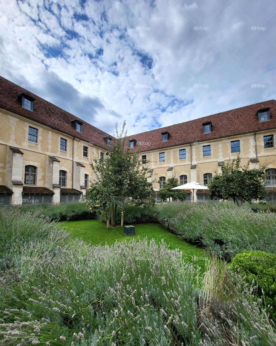 cour du président à l'hôpital Laennec